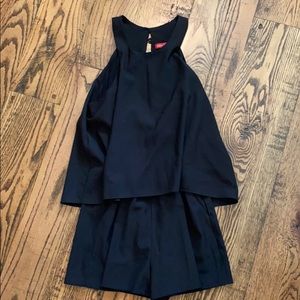 saks fifth avenue black romper